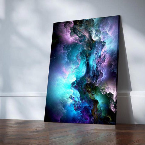 Ocean Fractals Canvas - eBazaart