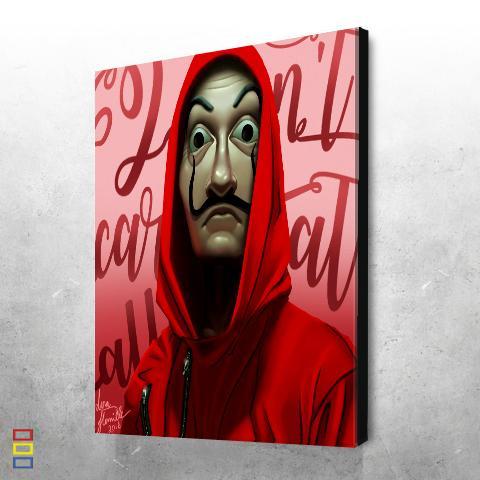 Casa De Papel Canvas - eBazaart